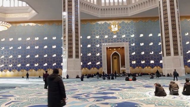 trip to Friday prayer at the main mosque of Astana Kazakhstan at 19.01.24. Juma namaz kabil bolsin! смотреть онлайн