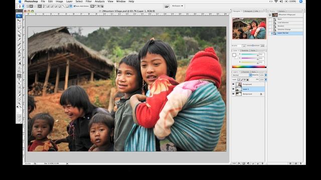 Tutorial: "The Kid Stays in the Picture" Effect Using Photoshop and Motion (Part 1 of 2) смотреть онлайн