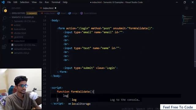 stop form submission | Javascript смотреть онлайн