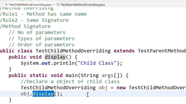 Method Overriding in Java | Java in Telugu | Java Basics 60 смотреть онлайн