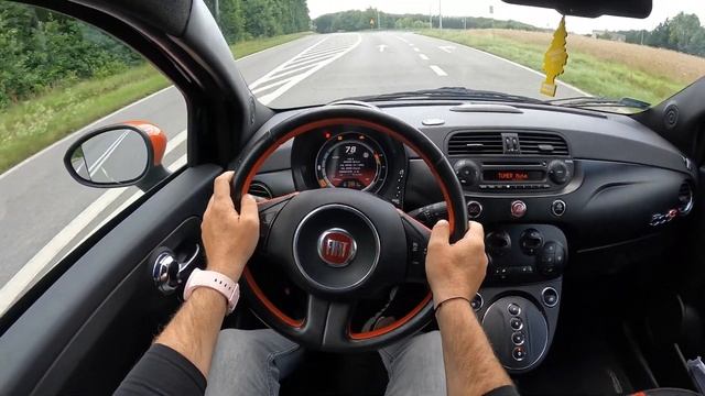 2015 Fiat 500e [Electric 111 HP] | POV Test Drive #1269 Joe Black