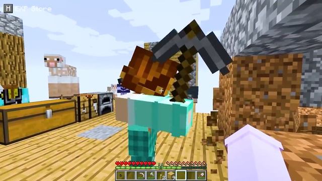 Trapped on ONE XP ORB In Minecraft! смотреть онлайн
