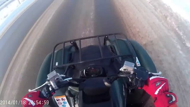 Забираем из сервиса новенький Yamaha Grizzly 550 смотреть онлайн