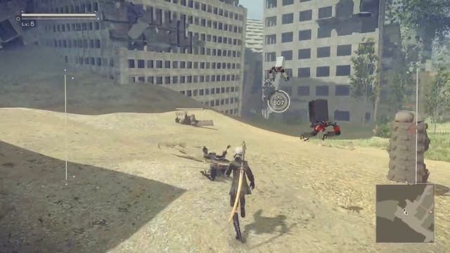 PC-версия NieR:Automata - немного хрень