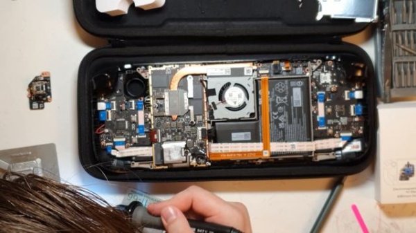 Steam deck замена оригинальных стиков на Gulikit SD-01