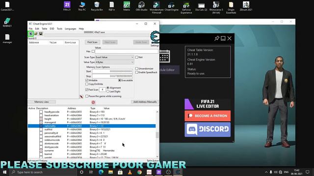 fifa 21 career mode manager glitch fix with name & nation...... смотреть онлайн