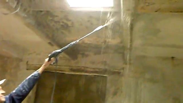 Удаление побелки с помощью керхера смотреть онлайн