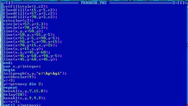 Код программы в pascal смотреть онлайн