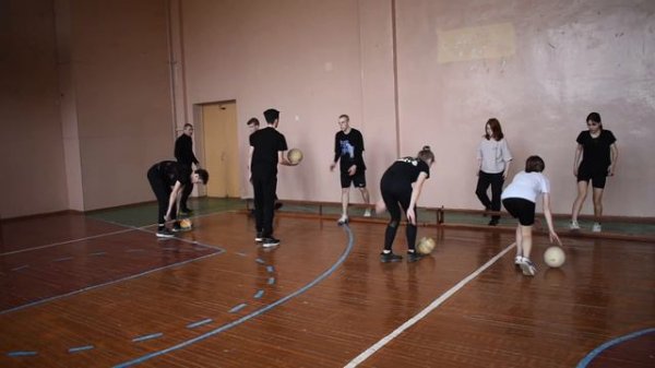 Открытый урок по физкультуре