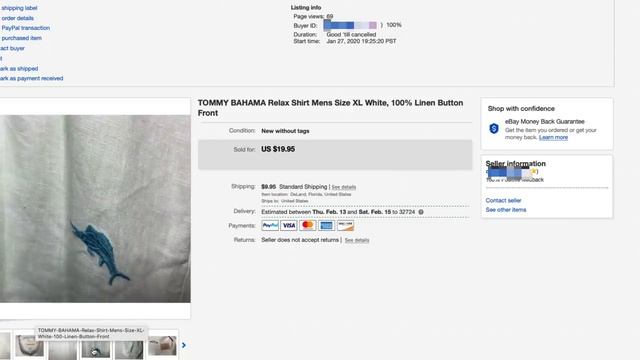 Продаем вещи из Goodwill(a) на Ebay(e). смотреть онлайн