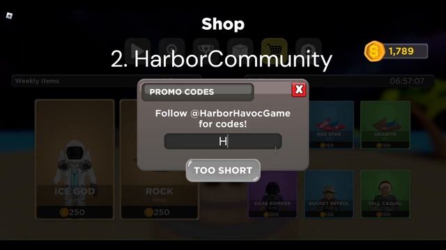 All working Roblox Harbor Havoc codes August 2023 смотреть онлайн