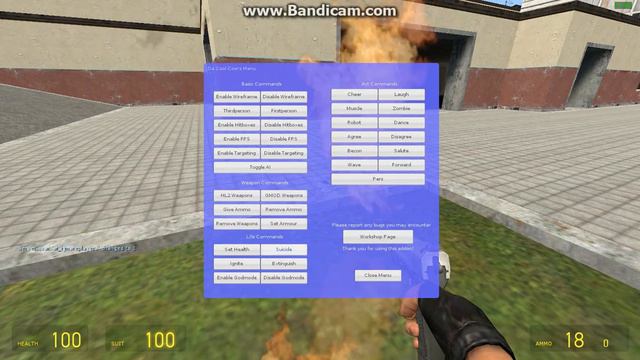 GMOD 3 Hack Menu Show Cases смотреть онлайн