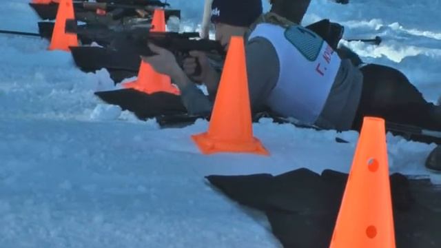 Военно-спортивные соревнования "Лыжный снайпер" смотреть онлайн