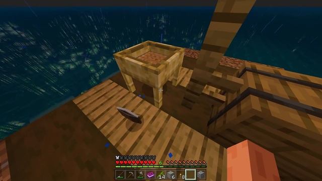 100 ДНЕЙ НА ПЛОТУ В МАЙНКРАФТ! Minecraft, но это RAFT смотреть онлайн