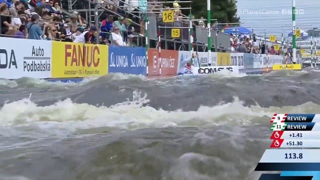 Zeno Ivaldi Italy Semi-final / 2023 ICF Canoe-Kayak Slalom World Cup Prague Czech Republic смотреть онлайн