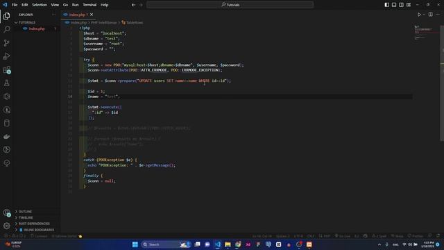 شرح شامل للغة PHP و MySQL - #13 (PDO - UPDATE) смотреть онлайн