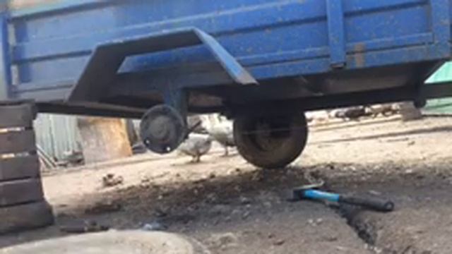 Делаю тормоза на телеге от мотоблоке Нева мб2 смотреть онлайн