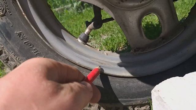 Выровнять колесо не снимая!ВОЗМОЖНО? #dio #DIY смотреть онлайн