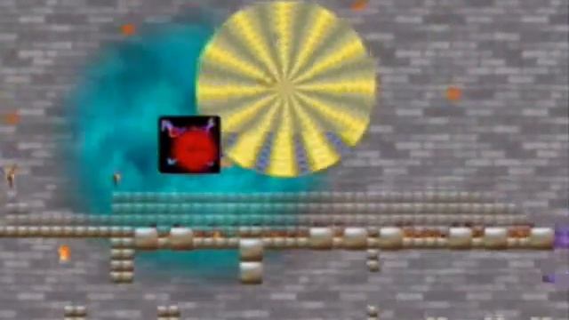 - GAME MAKER =- The Jumping Cube = 3D = SQUARE RED AND BLUE CUBE ! ARE LOST !