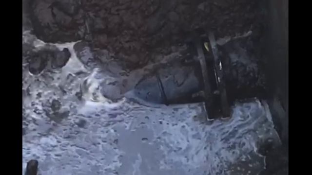 Одна из нескольких неудачных попыток запуска насосов по причине засора в трубах.