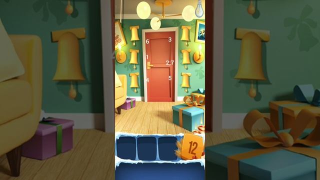 Открой 100 дверей. Новогодние игры 12 уровень ( Open 100 doors. New year games level 12 ) смотреть онлайн