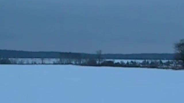 На лыжах в Новый 2006 год. В чистом поле :) part 3. смотреть онлайн