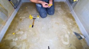 Наливные полы по маякам.