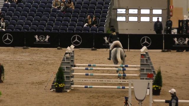 Bottas Emilia & Joli van de Groenendyck 120cm @ Aino Masters II CSI2* 12-15.10.2017 смотреть онлайн