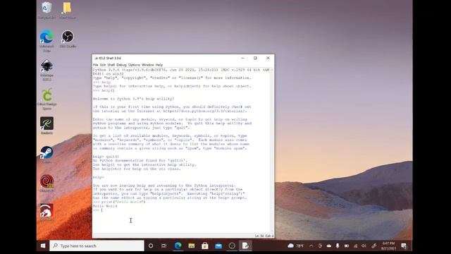 Python Tutorial #1 - Installing and using for the first time смотреть онлайн