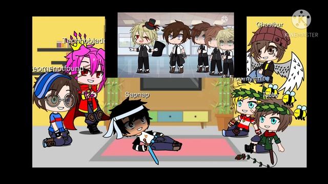 MCYT reacts to dream part 2 (little angst ) credits to owners in desc смотреть онлайн