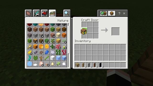 Craft Custom Doors and Trapdoors Addon in Minecraft PE / Bedrock смотреть онлайн