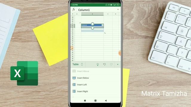 How To Use Excel in Android Mobile in Tamil | MS Excel | Matrix Tamizha смотреть онлайн