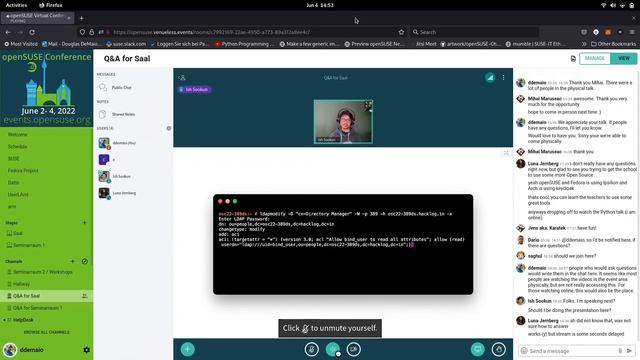 openSUSE Conference 2022 - Authenticating open source cloud applications with LDAP смотреть онлайн