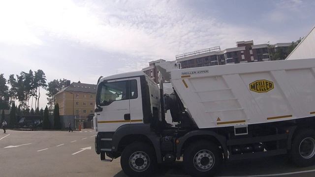 MAN TGS 41.400 BB 8x4 Meiller Tipper/ МАН Самосвал 20 м3 смотреть онлайн