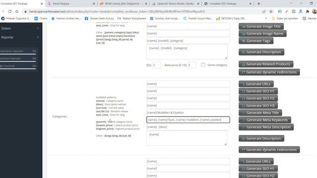 Opencart Seo Modülü ve ayarları Complate Seo Package смотреть онлайн