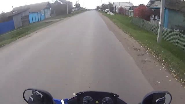 12 09 15 на YAMAHA YBR125 по Богдановичскому району, Свердловская обл. смотреть онлайн