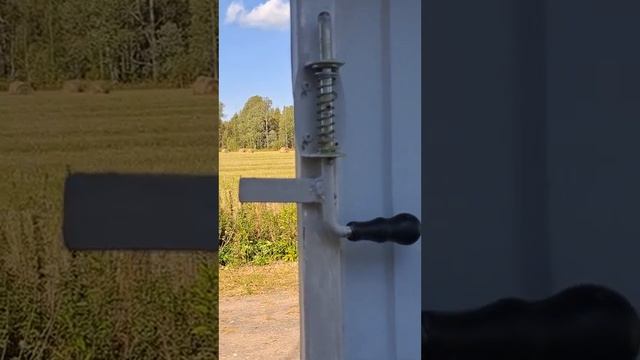 Автоматическая защёлка на подвесные откатные ворота ... смотреть онлайн