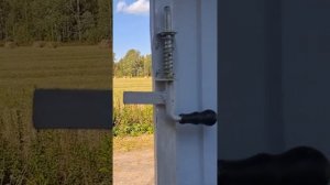 Автоматическая защёлка на подвесные откатные ворота ...