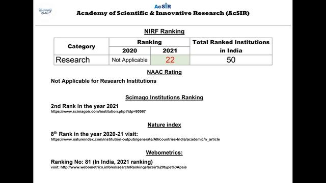Institutes of National Importance in UP-Part 1 (उत्तर प्रदेश में राष्ट्रीय महत्व के संस्थान - 1) смотреть онлайн