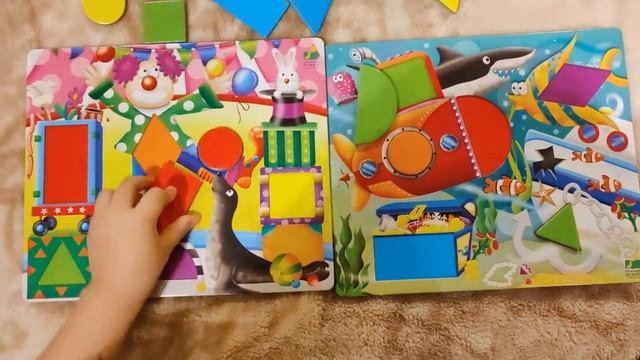 Shapes Puzzle Game For Kids !!! смотреть онлайн