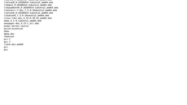 Ubuntu: How to get a package installed on an Ubuntu 18.04 when internet is not working? смотреть онлайн
