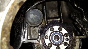 Газель УМЗ 4216 -  Течь масла из под задней крышки распредвала !