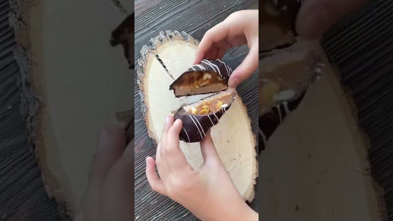 Нереально вкусный батончикХочешь научиться готовить - пиши мне #батончик #учимсяготовить #кондитер