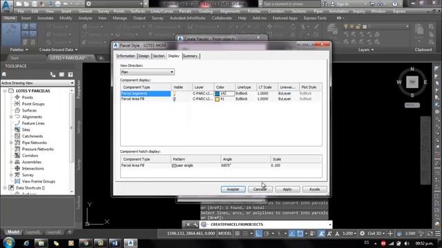 LOTES Y PARCELAS EN AUTOCAD CIVIL 3D 2019 смотреть онлайн