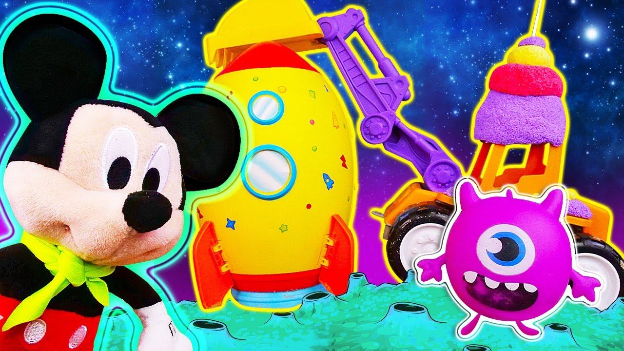Семья Маусов – Патрик улетел в космос! Игрушки для детей Микки Маус на русском языке смотреть онлайн