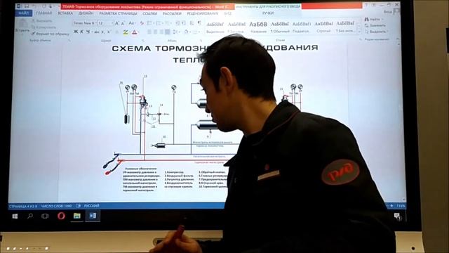 Тормозное оборудование тепловоза ТУ2 смотреть онлайн