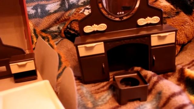 Barbie Dream House ♥ Барби Дом мечты 2 ♥ Мебель для куклы - Спальня - Barbie Bedroom