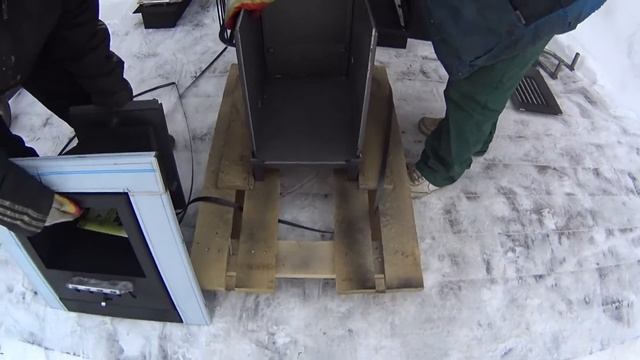 Сборка банной чугунной печи Торнадо смотреть онлайн