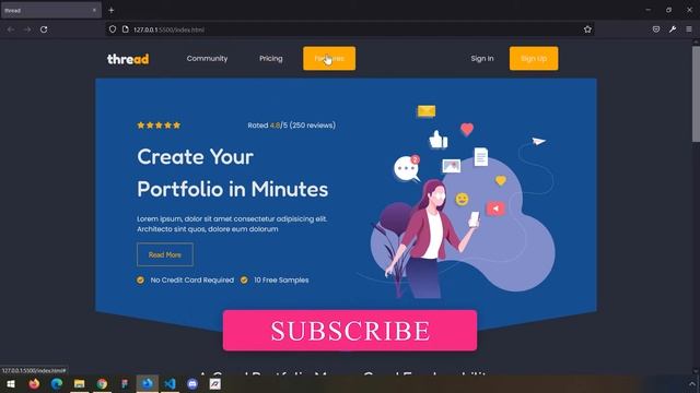 HTML-CSS Tutorial Lesson 89: Website Introduction (Website #1 part-1) смотреть онлайн