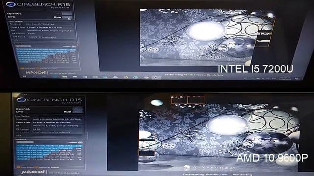 AMD A10 9600P VS INTEL i5 7200U RENDIMIENTO DE CPU PROCESADOR смотреть онлайн